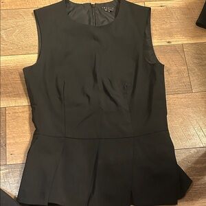 Theory Black Sleeveless Top